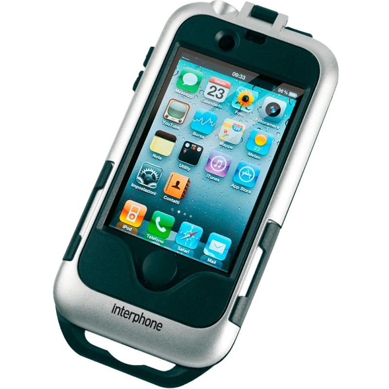 FUNDA SOPORTE CELLULAR LINE IPHONE 4G (SMIPHONE4SILVER)