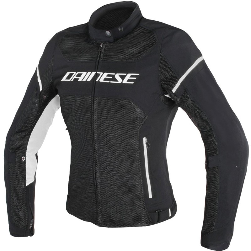 CHAQUETA DAINESE AIR-FRAME D1 LADY PERFORADA NEGRA/BLANCA