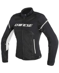 CHAQUETA DAINESE AIR-FRAME D1 LADY PERFORADA NEGRA/BLANCA