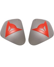 PROTECTORES DAINESE PARA HOMBROS KIT SHOULDER ALUMINIO ROJO 2