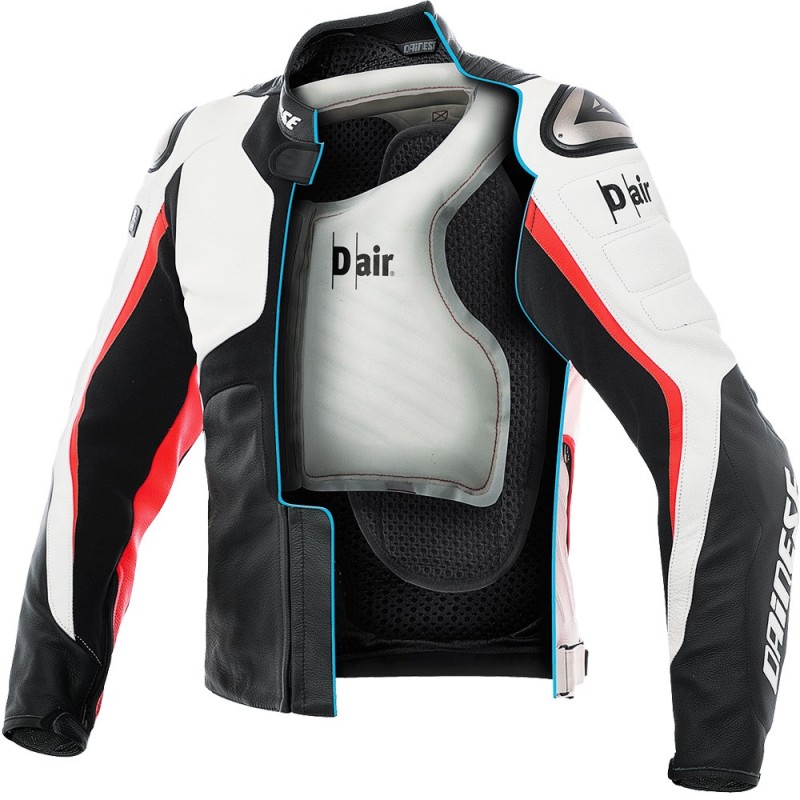CHAQUETA DAINESE D-AIR MISANO NEGRA