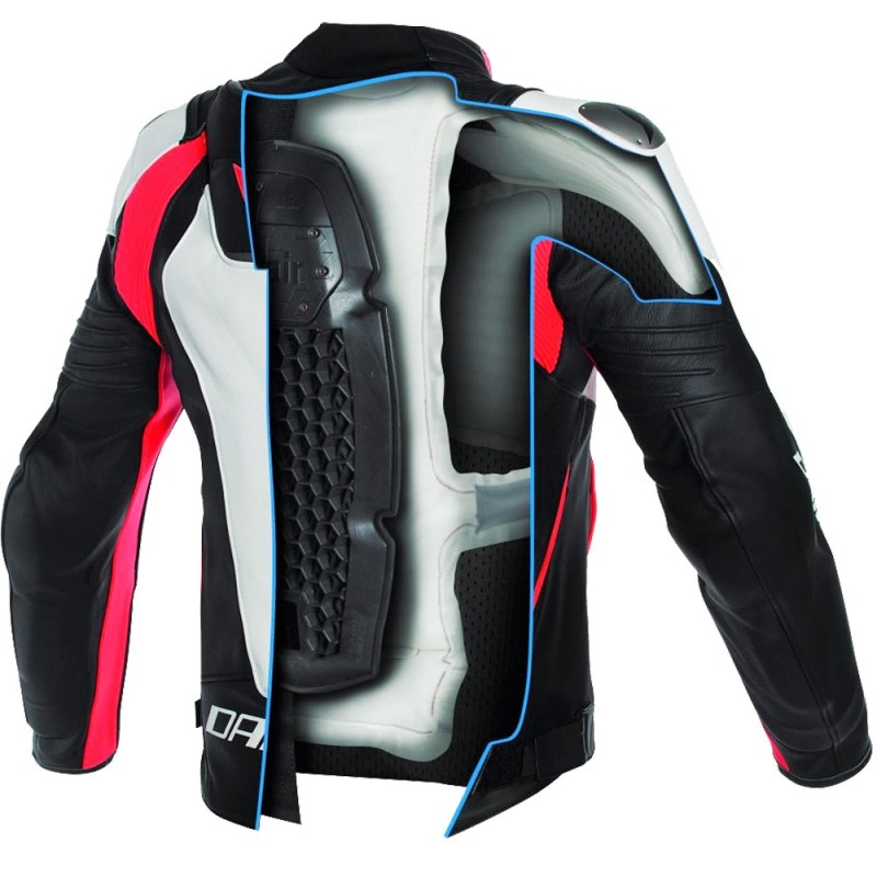 CHAQUETA DAINESE D-AIR MISANO NEGRA