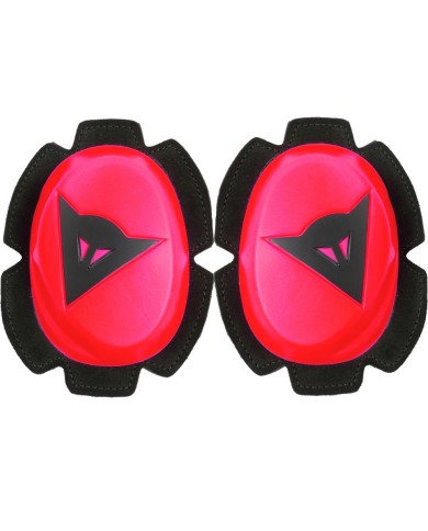 DESLIZADERAS SLIDER DAINESE PISTA KNEE SLIDER ROJO FLUOR