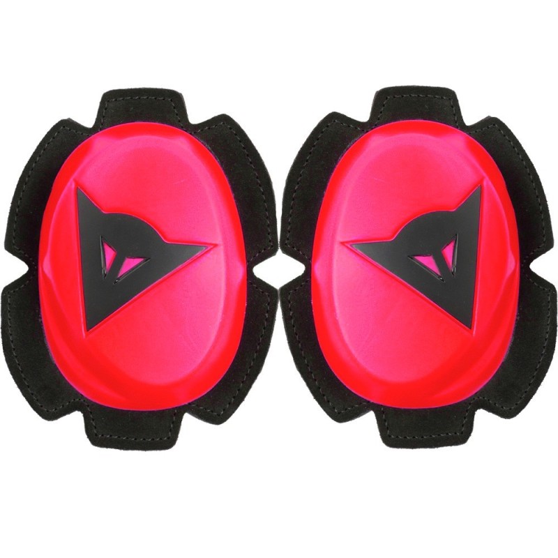 DESLIZADERAS SLIDER DAINESE PISTA KNEE SLIDER ROJO FLUOR