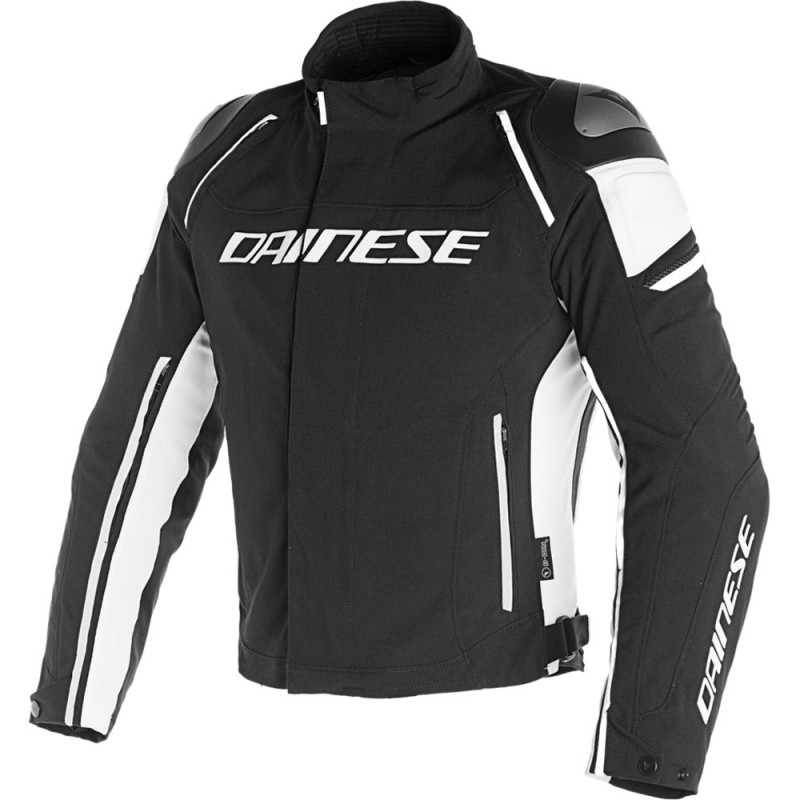 CHAQUETA DAINESE RACING 3 D-DRY NEGRA/BLANCA