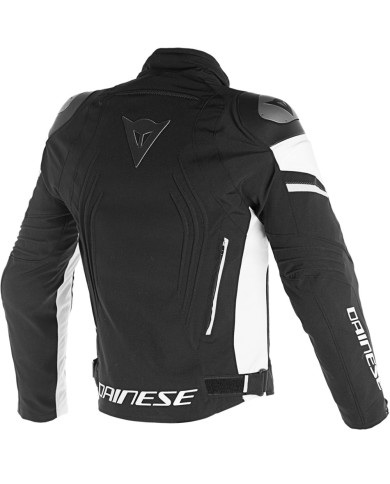 CHAQUETA DAINESE RACING 3 D-DRY NEGRA/BLANCA