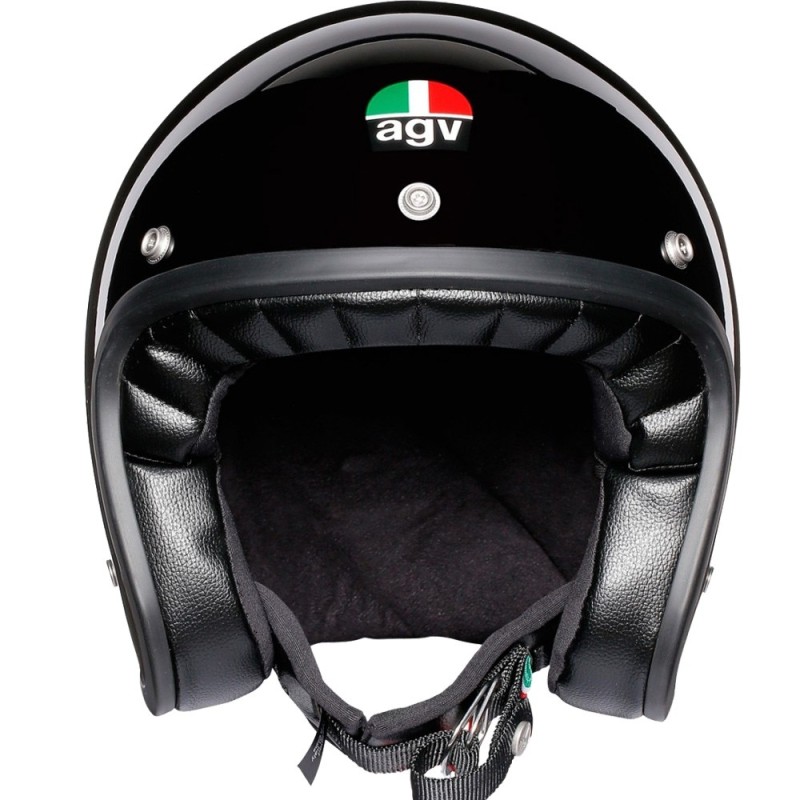 CASCO AGV X70 LEGENDS NEGRO BRILLO