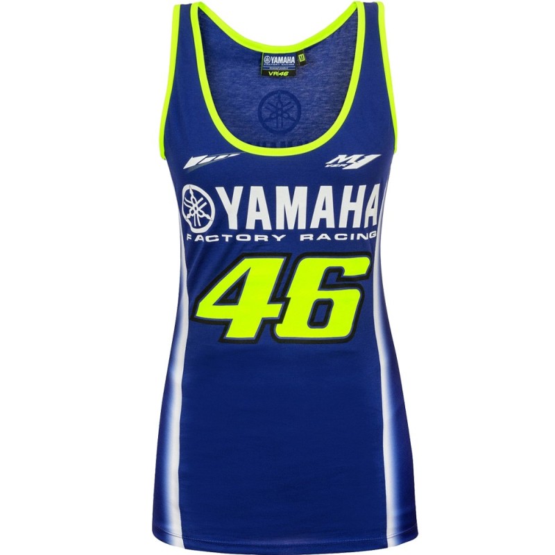 CAMISETA VR46 VALENTINO ROSSI TANK TOP YAMAHA VR46 LADY