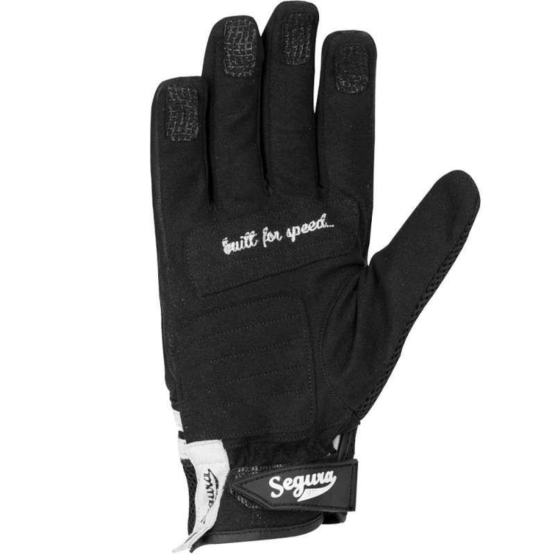 GUANTES SEGURA MELBOURNE PERFORADOS LADY NEGRO