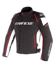 CHAQUETA DAINESE RACING 3 D-DRY NEGRO/BLANCO/ROJO