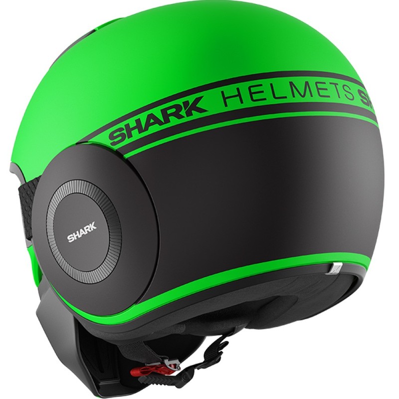 CASCO SHARK STREET-DRAK NEON MAT VERDE