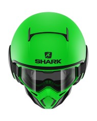 CASCO SHARK STREET-DRAK NEON MAT VERDE