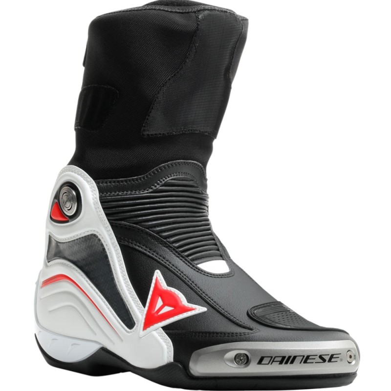 BOTAS DAINESE AXIAL D1 BLANCA/ROJO FLUOR