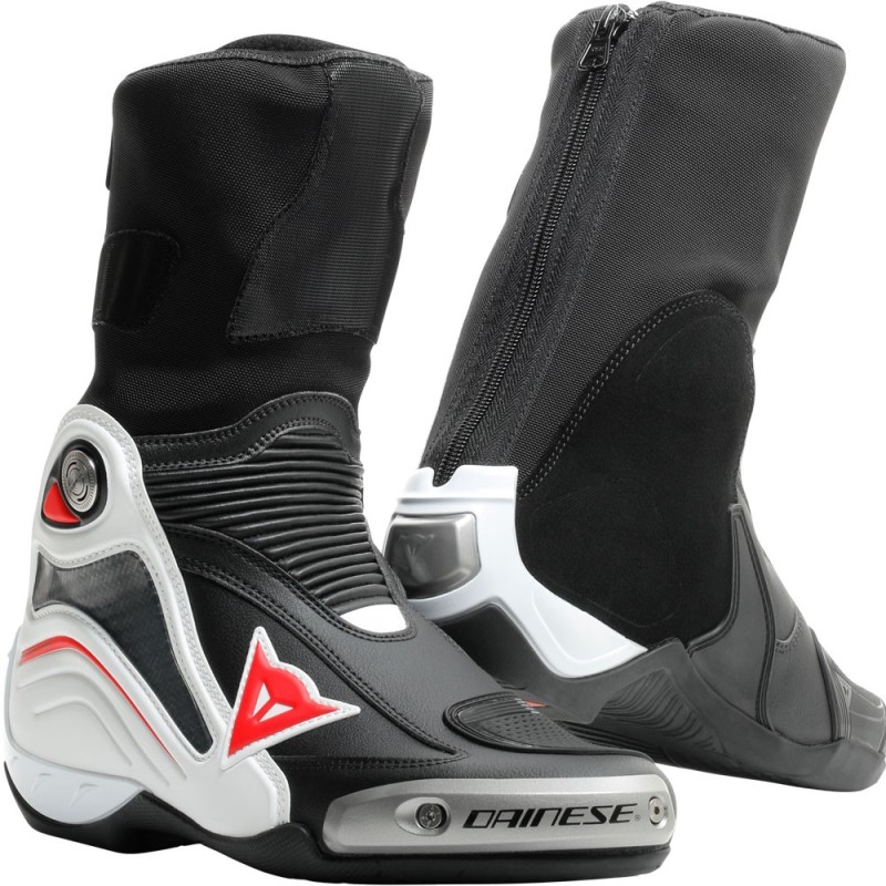 BOTAS DAINESE AXIAL D1 BLANCA/ROJO FLUOR