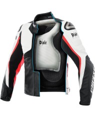 CHAQUETA DAINESE D-AIR MISANO PERFORADA ROJA
