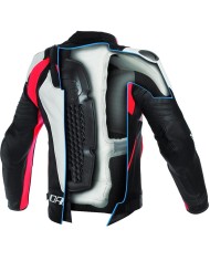 CHAQUETA DAINESE D-AIR MISANO PERFORADA ROJA