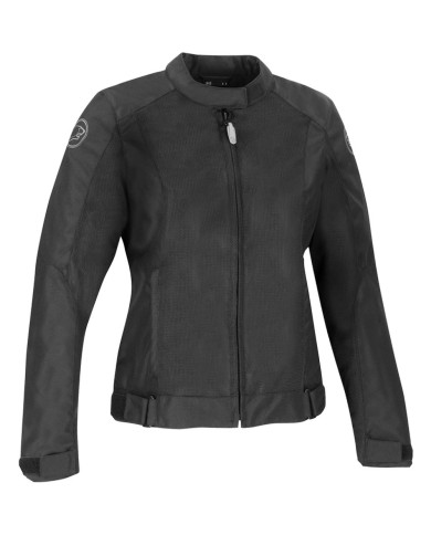 CHAQUETA BERING RIKO LADY PERFORADA NEGRA