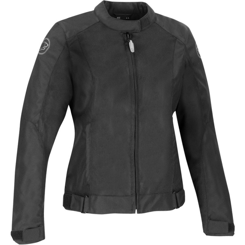 CHAQUETA BERING RIKO LADY PERFORADA NEGRA