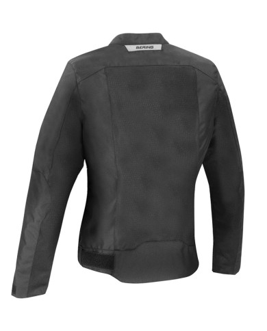 CHAQUETA BERING RIKO LADY PERFORADA NEGRA