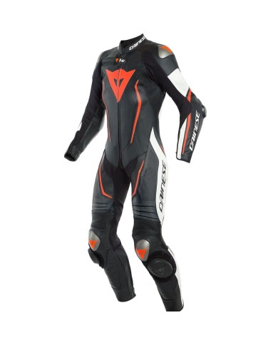 MONO DAINESE MISANO 2 D-AIR LADY PERFORADO NEGRO/BLANCO