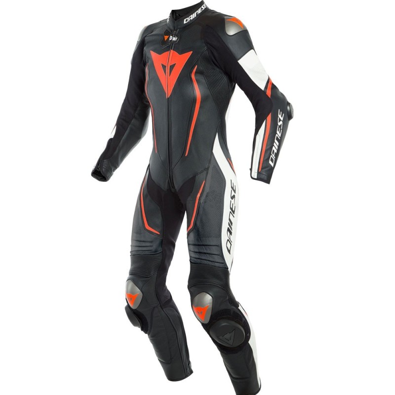 MONO DAINESE MISANO 2 D-AIR LADY PERFORADO NEGRO/BLANCO