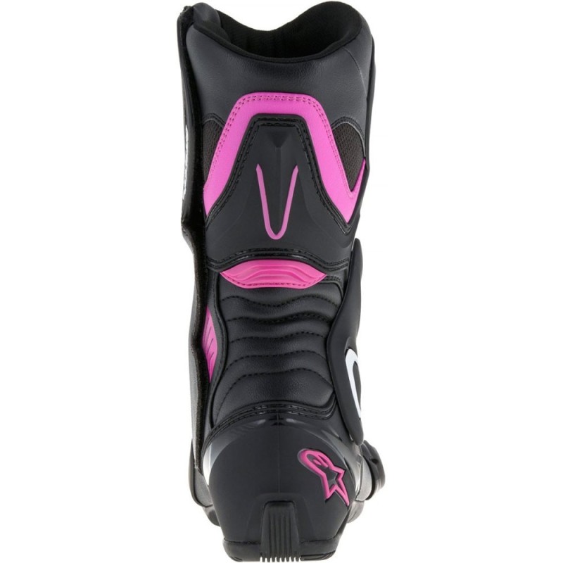 BOTAS ALPINESTARS STELLA SMX-6 V2 LADY NEGRA/FUCSIA
