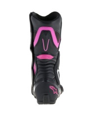 BOTAS ALPINESTARS STELLA SMX-6 V2 LADY NEGRA/FUCSIA