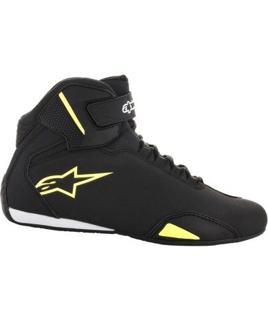 ZAPATILLAS ALPINESTARS SEKTOR NEGRO/AMARILLO FLUOR