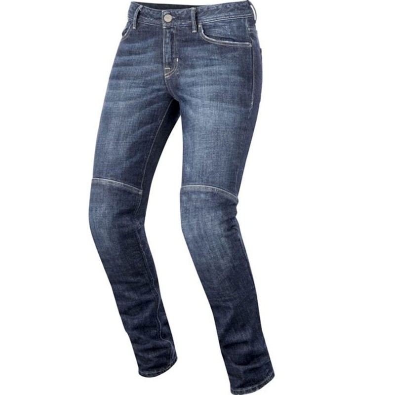 PANTALONES VAQUEROS ALPINESTARS STELLA DAISY DENIM LADY DARK RINSE
