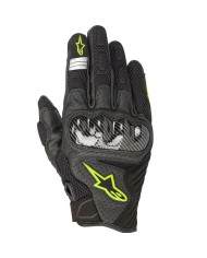 GUANTES ALPINESTARS SMX-1 AIR V2 NEGRO/AMARILLO FLUOR