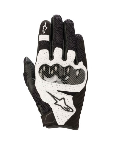 GUANTES ALPINESTARS SMX-1 AIR V2 NEGRO/BLANCO