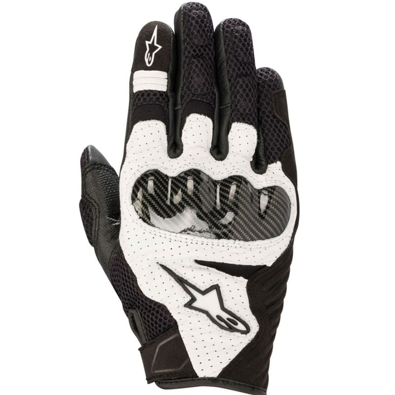 GUANTES ALPINESTARS SMX-1 AIR V2 NEGRO/BLANCO