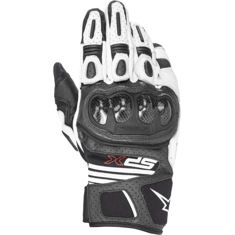 GUANTES ALPINESTARS SP X AIR CARBON V2 NEGRO/BLANCO