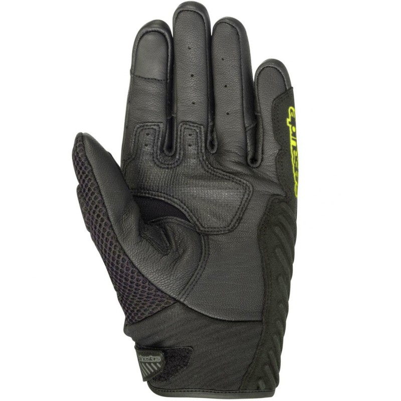 GUANTES ALPINESTARS SMX-1 AIR V2 NEGRO/AMARILLO FLUOR