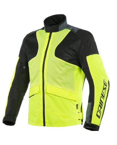 CHAQUETA DAINESE AIR TOURER TEX AMARILLO FLUOR
