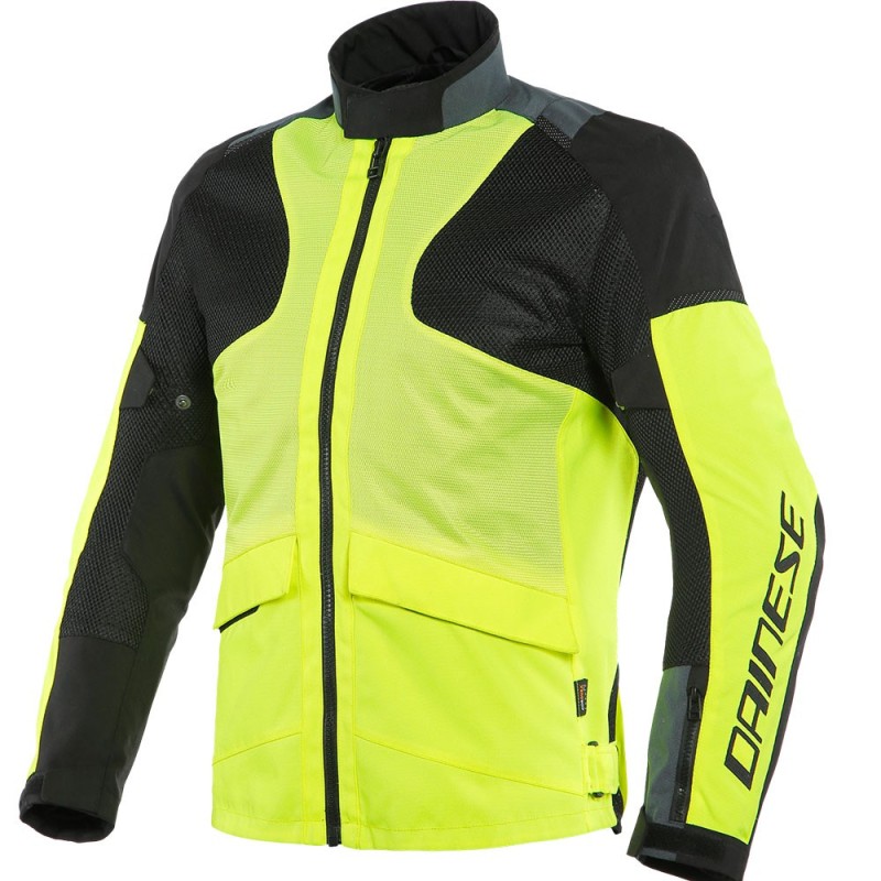 CHAQUETA DAINESE AIR TOURER TEX AMARILLO FLUOR
