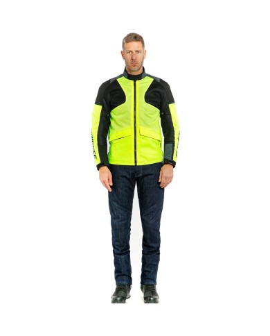 CHAQUETA DAINESE AIR TOURER TEX AMARILLO FLUOR