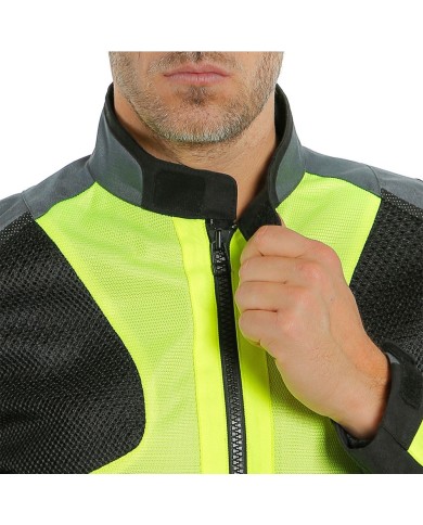 CHAQUETA DAINESE AIR TOURER TEX AMARILLO FLUOR
