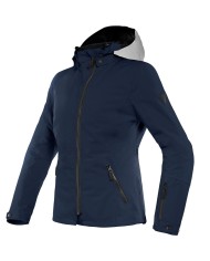 CHAQUETA DAINESE MAYFAIR D-DRY LADY BLACK-IRIS/GLACIER-GRAY