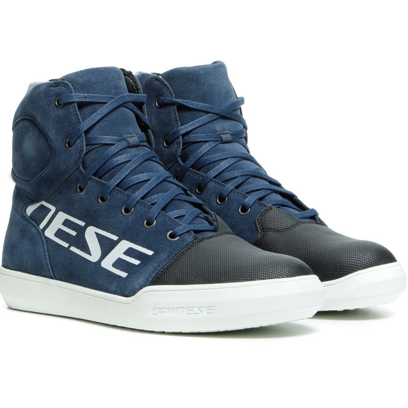 ZAPATILLAS DAINESE YORK D-WP BLACK-IRIS/WHITE