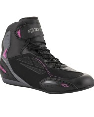 ZAPATILLAS ALPINESTARS STELLA FASTER-3 DRYSTAR LADY NEGRO/FUCSIA