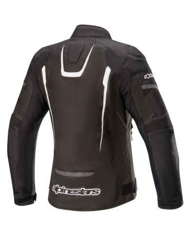 CHAQUETA ALPINESTARS STELLA T-JAWS V3 WATERPROOF LADY NEGRA/BLANCA