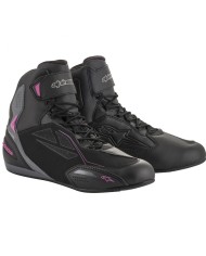 ZAPATILLAS ALPINESTARS STELLA FASTER-3 DRYSTAR LADY NEGRO/FUCSIA
