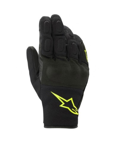 GUANTES ALPINESTARS S MAX DRYSTAR NEGRO/AMARILLO FLUOR