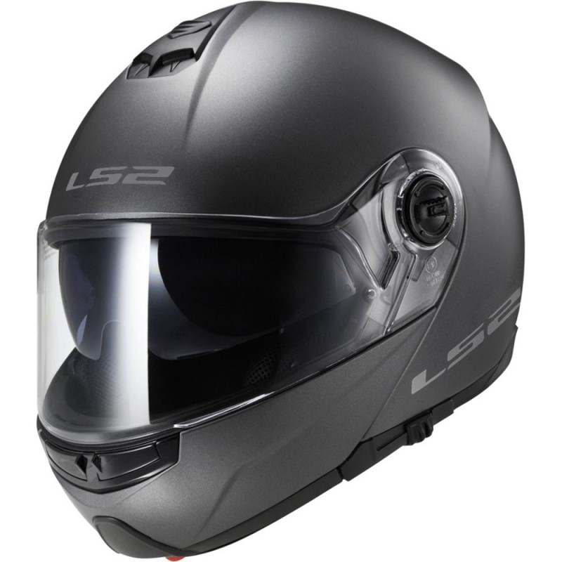 Casco ls2 ff325 strobe solid titanio mate