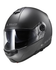 Casco ls2 ff325 strobe solid titanio mate