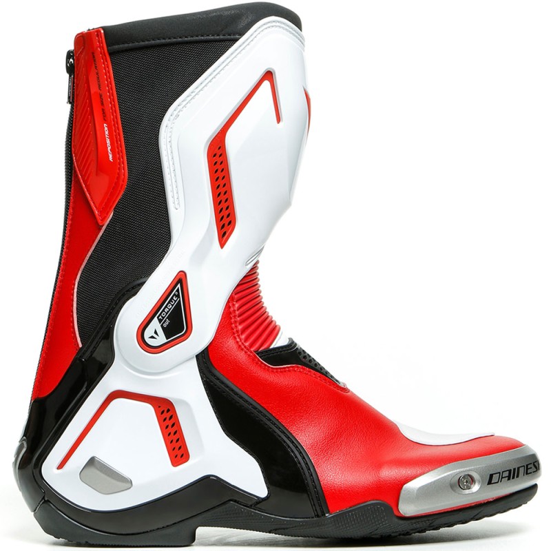 BOTAS DAINESE TORQUE 3 NEGRA/BLANCA/ROJO