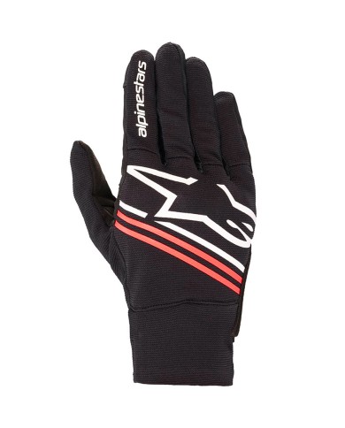 GUANTES ALPINESTARS REEF NEGRO/BLANCO/ROJO FLUOR