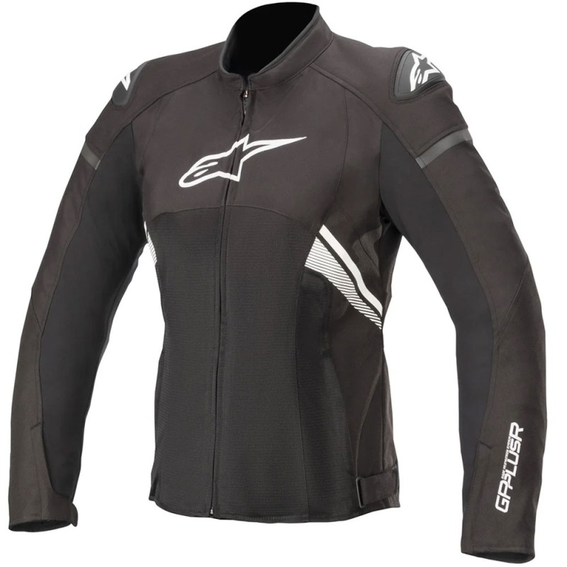 CHAQUETA ALPINESTARS STELLA T-GP PLUS R V3 AIR LADY NEGRO/BLANCO
