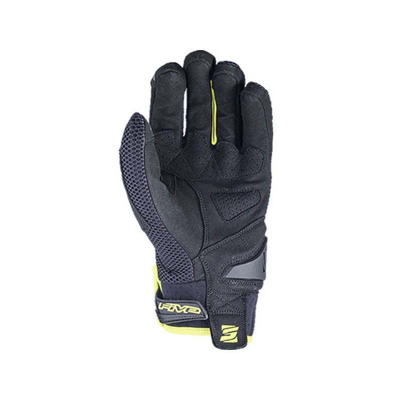 GUANTES FIVE RS5 AIR NEGRO/AMARILLO